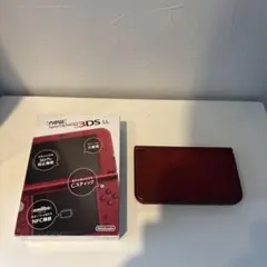 完品 超美品Newニンテンドー3DS LL メタリックレッド