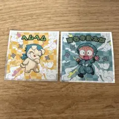 忍たま乱太郎マンチョコ　ヘムヘム　猪名寺乱太郎 ステッカーセット