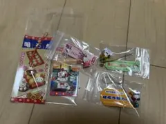 ハローキティ ご当地ストラップ 5個セット