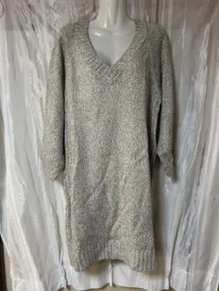 [新品]ニットワンピース❣️(Ｌ) GU