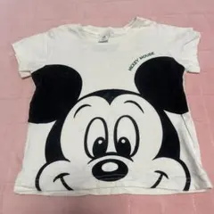 ミッキーマウス Tシャツ 子供用 ホワイト