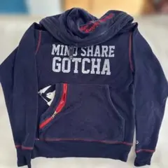 GOTCHA ネイビー パーカー XS-34