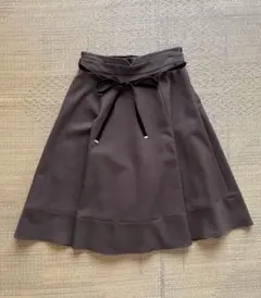 MISCH MASCH ベルト付きフレアスカート