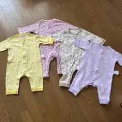 長袖ロンパース