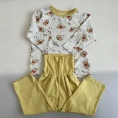 プーさん 長袖パジャマセット 90