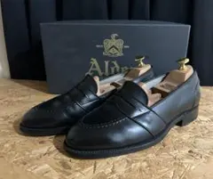 Alden6845☆サイズ8.5C☆コードバン☆ブラック☆フルストラップ