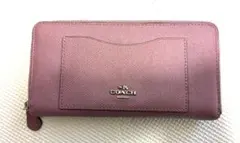 COACH 長財布 ピンク