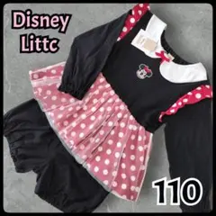 【新品】Littc ディズニー ミニー パジャマ ルームウェア 長袖 110