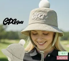 CPG GOLF レディース 2WAY ハットハッピーメルカリ市タイムセール‼️