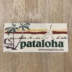 パタゴニア　パタロハステッカー未使用品