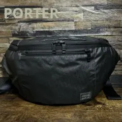 PORTER ポーターボディバッグ ウエストポーチ ブラック
