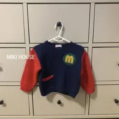 MIKI HOUSE オールドミキハウス　⭐︎ セーター　ニット　レトロ