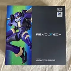 【開封美品】リボルテック ジャンクウォリアー&不動遊星 遊☆戯☆王5D's』ジャンク・ウォリアーが海洋堂のアクション