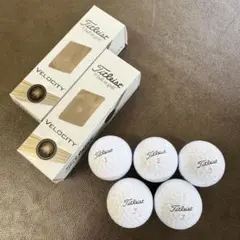 タイトリスト VELOCITY【新品】ゴルフボール 5個セット