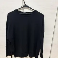 23区 MY STANDARD ウーステッドウール ワイドシルエット ニットのサムネイル