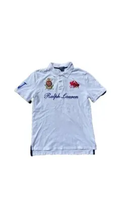 美品 Polo Ralph Lauren ポロシャツ ダブルポニー ビックポニー