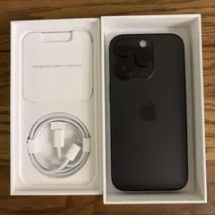 美品 Apple iPhone 14 Pro スペースブラック 本体