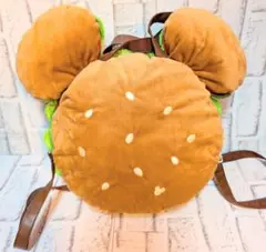 東京ディズニー　ミッキー　ハンバーガー　バッグ　リュック　2way