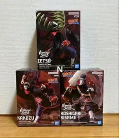 NARUTO フィギュア 3体セット 暁 デイダラ 飛段 ゼツ - メルカリ