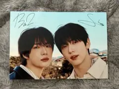 SOOBIN　チェキ　 直筆サイン　フォト　トレカ　TXT　スビン　トゥバ 2026年最新】txt チェキ サイン スビンの人気アイテム - メルカリ