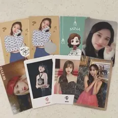 TWICE ミナ トレカセット 8枚セット まとめ売り