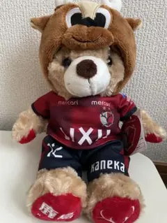 ANTLERS 12番 クマのぬいぐるみ