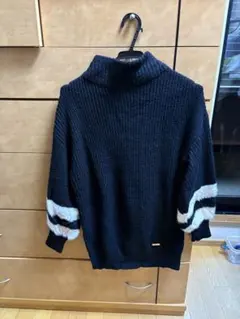 Rady タートルネック ニットセーター 黒