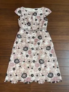 tocca 花柄ケミカル刺繍ワンピース　サイズ0