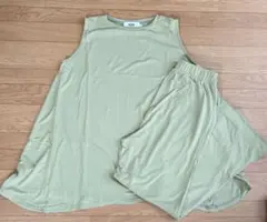 AZUL セットアップ　M ライトグリーン