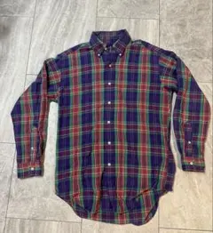 ラルフローレン　ネルシャツ　チェックシャツTシャツポロシャツビックロゴ