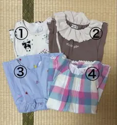 100cmワンピース 4点セット