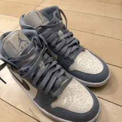 Nike Air Jordan 1 ハイカット スニーカー ブルー/ホワイト