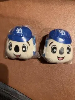 プロ野球マスコット フェイスぬいぐるみ ドアラ 2つセット