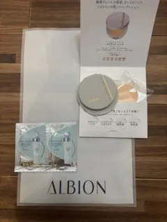 ALBION タフウェアソリッド「ガラスツヤ肌」ファンデーション 試供品