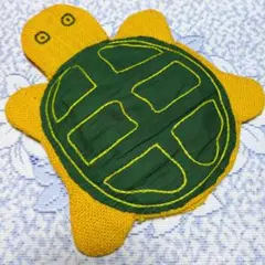 ✳「動物のギニョール・カメ」指人形✳明治大学文化祭の発展途上国支援ブースで購入✳