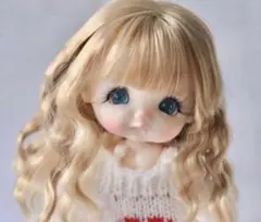 5〜6インチ　オビツ11 ドール用ウィッグ　714