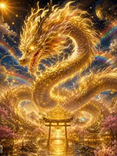 草場一壽 作品 黄金の龍 絵画 アート - メルカリ