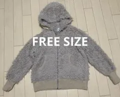 ハグオーワー★ダスティピンク★テディボアパーカー★新品