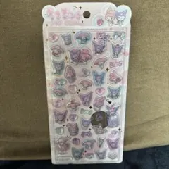 メロクロ　マイメロ　クロミ　うるちゅるポップシール クラックス うるちゅるシール