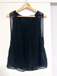 美品】Helmut Lang シアーニット ロングスリーブ ドレープネック