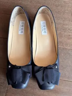 V*y様 【値下げ❢】ショセ パンプス C2185 ブラック レースアップ 短