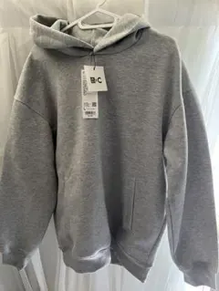 【新品タグ付き】UNIQLO スウェットオーバーサイズ プルパーカーLサイズ