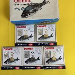 No.9954 オーナー　ヘラ改良スレ6号　5枚セット　未使用品　旧価格品