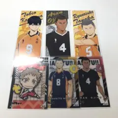 ハイキュー ロングステッカー  クリアカード