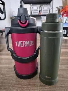 【美品セット】サーモス 真空断熱スポーツジャグ 2.0L & 1.0L