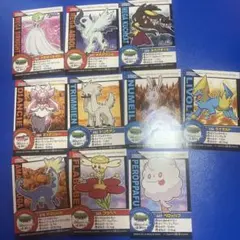 ポケモンキッズ　シール　10枚セット