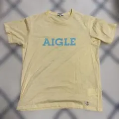 AIGLE 半袖Tシャツ Lサイズ イエローのサムネイル