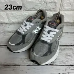 アメリカUSA製 ニューバランス グレー　W990GL3 23cm