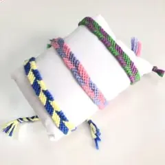 矢羽根模様 ミサンガ ハンドメイド〈NO.2〉単品売り可能