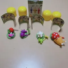 ピクミン　チョコエッグ　羽ピクミン　紫ピクミン　ヒカリピクミン　チャッピー　4点